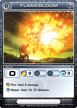 Chaotic Flamebloom 40/100 TOTT 1st Edition Common - Image 1 of 1