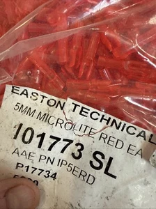 Easton - 5MM NOCK MICROLITE RED - 24pk - Picture 1 of 4