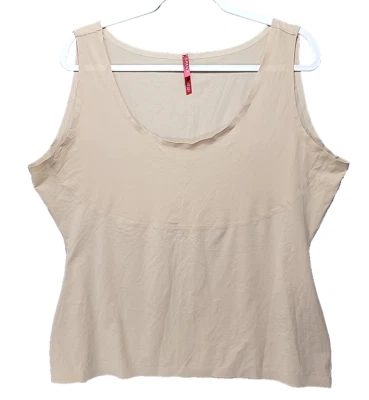 Camiseta sin mangas Spanx Shapewear 3 Thinstincts suavizante modelador beige control Foto 1 de 4
