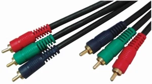 3,0 m HQ-YUV Komponenten-Kabel RGB Component für LED LCD Plasma HD TV Beamer DVD - Bild 1 von 2