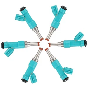 6pcs Fuel Injectors For Toyota Camry 2012-2017 Lexus ES350 RX450h RX350 3.5L - Bild 1 von 11