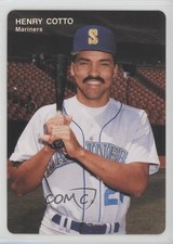 1992 Mother's Cookies Seattle Mariners Stadium Giveaway Henry Cotto #9