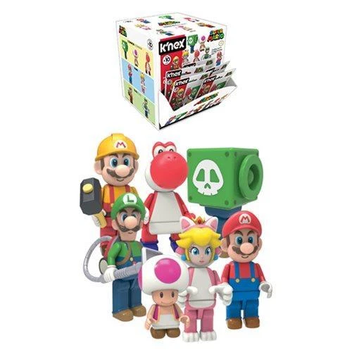 4x K'NEX Super Mario Series 10 Blind Bags 2017