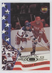 1995 Signature Rookies Miracle on Ice 1980 /24000 Neal Broten #3