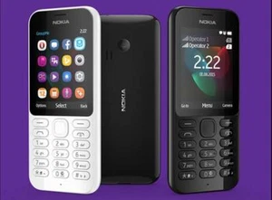 Nokia ASHA 222 CAMERA Single Dual SIM Keyboard Cellphone Bluetooth 2.4" - Picture 1 of 1
