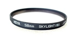 58mm Hoya Skylight (1B) Filter - All purpose Protection - PERFECT - Picture 1 of 6