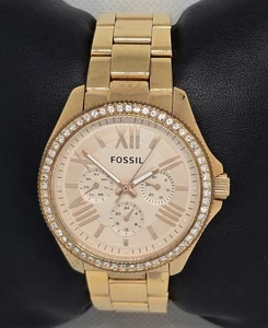 Analoguhr Damen Fossil Cecile AM4483 roségoldfarben Edelstahl 13 - Bild 1 von 6