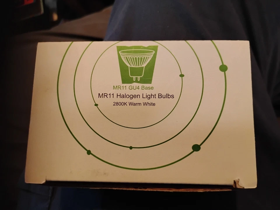 6 pack 10 Watt MR11 12 Volt Precision Reflector Fiber Optic Bulb 10W 12V - Image 1 of 4