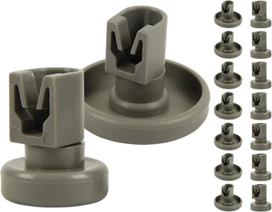 - Set Di Rulli Di Ricambio per Lavastoviglie (8 Rotelle per Cestello Superiore E - Foto 1 di 12