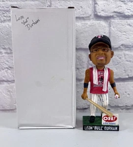 Leon Bull Durham Bobblehead Toledo Mud Hens Detroit Tigers Game *MINT* - Picture 1 of 5
