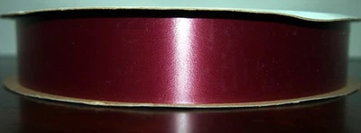 Burgundy Poly Ribbon 1-1/4" Wide x 250 Yards-For Christmas & Holiday Decorating - Image 1 of 2