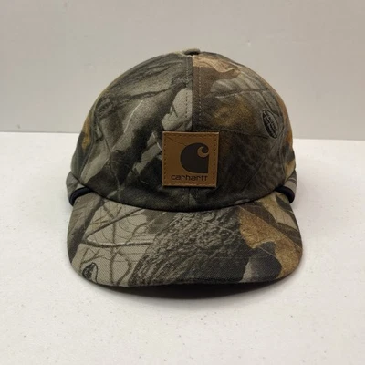 Sombrero Carhartt Para Hombres Realtree Camuflaje A183 CMO Aislado Orejeras De Colección Caza M/L Foto 1 de 4