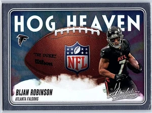2025 Panini Absolute Bijan Robinson Hog Heaven #HR-BRN Falcons - Picture 1 of 10