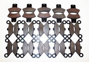 15 Sets 2000 Polaris 500 Sportsman Front And Rear Brake Pads - Picture 1 of 1
