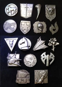 Battletech Söldner Abzeichen Pin - Bild 1 von 15