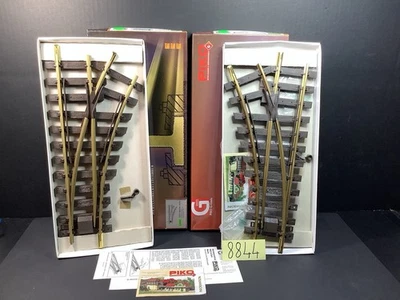 Piko G Scale Two  Manual Switches R&L 35220,35221 OB,Instruction,LN - Image 1 of 4