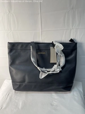 Bolso de Mano Kenneth Cole Reaction Azul Marino Nuevo con Etiquetas, Compatible con Laptop Foto 1 de 4