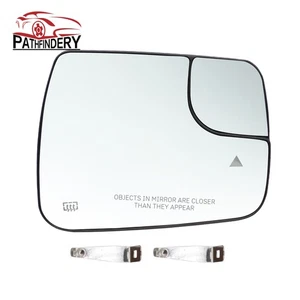 For RAM 1500 2020 - 2024 New Passenger Side Mirror Glass Heated with Blind Spot - Imagen 1 de 11