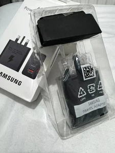 Juego de enchufes de cable adaptador USB-C cargador súper rápido trío 65 W para todos los teléfonos Samsung - Imagen 1 de 5