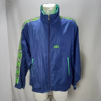 articolo e4503 felpa asics blu poliestere tg xl - Imagen 1 de 4