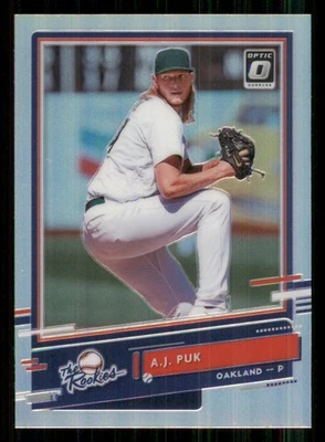 2020 Donruss Optic The Rookies Holo #5 A.J. Puk - Image 1 of 2