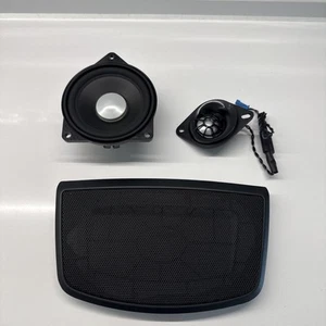 BMW F30 F32 F33 F34 F36 F80 F82 F83 HARMAN KARDON DASH SPEAKER SET OEM USED - Picture 1 of 16