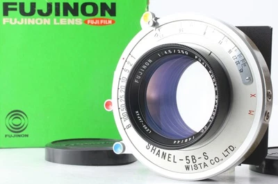 *Near Mint in Box* Fuji Fujinon 250mm F4.5 Lens w/ Shanel 5B-S Shutter 4in Board - image 1 of 4