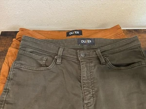 Duer Du/er N2X Slim Fit Jeansshorts Paket 2 Herren Größe 32 Arbeitskleidung Freizeit - Bild 1 von 7
