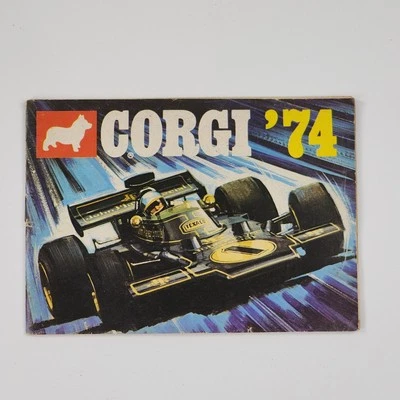 1974 Corgi Toys Catálogo de Colecionador - 40 Páginas Loja Vintage Stock Cars Magazine - Imagem 1 de 4