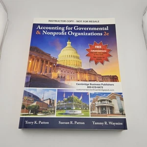 Accounting for Governmental & Nonprofit Organizations 2e Patton 2022 Cambridge - Picture 1 of 11