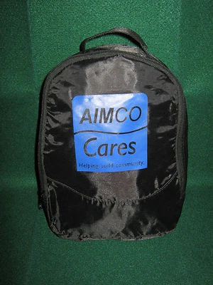 Aimco Backpack (NEW) "AIMCO CARES" + Red Bandana - Image 1 of 4