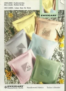 Zweigart Linen Needlework Fabrics Chart - Picture 1 of 1
