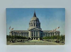 Vintage Postcard San Francisco's City Hall and Civic Center California CA - Picture 1 of 2