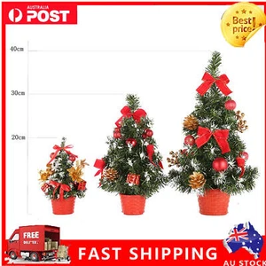 Mini Tabletop Christmas Tree - Flame Retardant PVC - Flexible Festive Decor - Picture 1 of 7