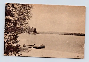NORTH WINDHAM LITTLE SEBAGO LAKE REAL PHOTO POSTCARD (H-40-2) - Picture 1 of 2