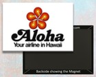 Aloha Airlines Logo Handmade 3.25" x 2.25" Fridge Magnet (LM14001)