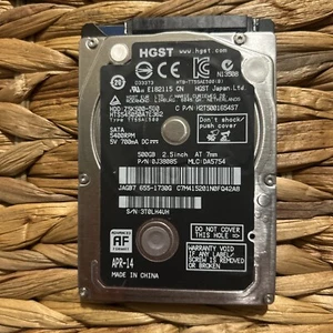 Apple HGST 500GB Internal 5400RPM 2.5" (0J38085) HDD - Pre-Owned - Picture 1 of 2