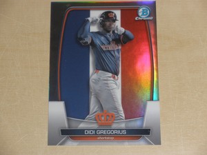 2023 Bowman Chrome WBC Flag Variation Refractor #66 Didi Gregorius 301/499