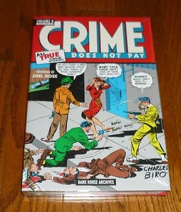 Crime Does Not Pay Archives Volume 8, SEALED, Dark Horse Comics hardcover, Biro - Picture 1 of 1