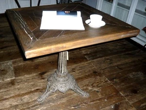 Holztisch Esstisch Table Teetisch Gartentisch Tisch Bistro Bistrotisch Tischchen - Bild 1 von 6