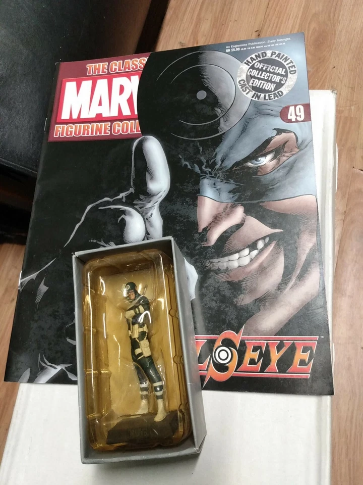 2005 Eaglemoss 铅靶心雕像 49 破损原装盒 — 第 1/2 张图片