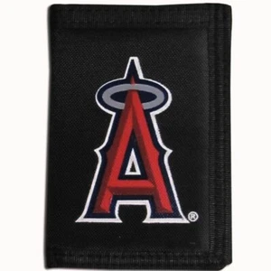 Los Angeles Anaheim Angels Trifold Nylon Wallet MLB Licensed Baseball - Picture 1 of 3