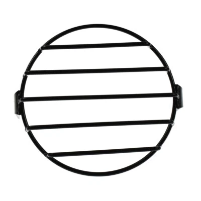 Protector de faros universal para motocicleta de 6,5" malla metálica rejilla máscara protectora cubierta Foto 1 de 4