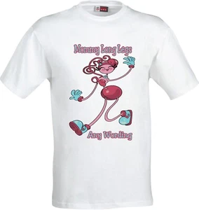PERSONALISIERTES T-SHIRT MAMA LANGE BEINE VOLLFARBIG SUBLIMATION WEISS - Bild 1 von 1