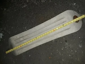 Vintage World Industries Snowboard 35 In X 8 In Old School Never Ridden - Picture 1 of 15