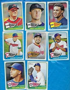 2014 TOPPS HERITAGE SHORT PRINT LOT 8 NELSON CRUZ YU DARVISH RENDON KIMBREL + + - Picture 1 of 2