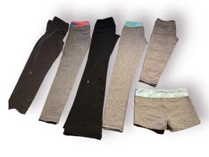 Ivivva by Lululemon Lot of 11 Girls Size 12 2 Jackets, 5 Leggings, Tops, Shorts, - Picture 1 of 11