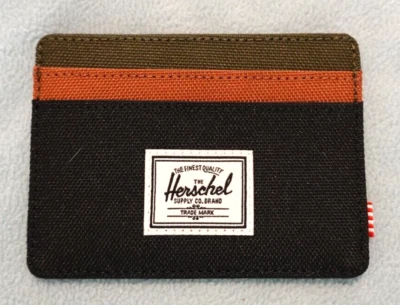 Herschel - Charlie Cardholder Minimalist Wallet, RFID Blocking, Recycled Bottles - Image 1 of 3