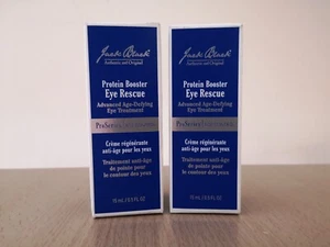 JACK BLACK 2 x Protein Booster Eye Rescue For Men 15ml ANTI-AGING New Boxed BNIB - Picture 1 of 7