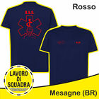 T-Shirt Maglietta OSS 1 ROSSO Ospedale Soccorso Reparto Pronto Operatore Socio S